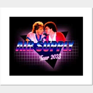 air supply concert tour 2023 Posters and Art